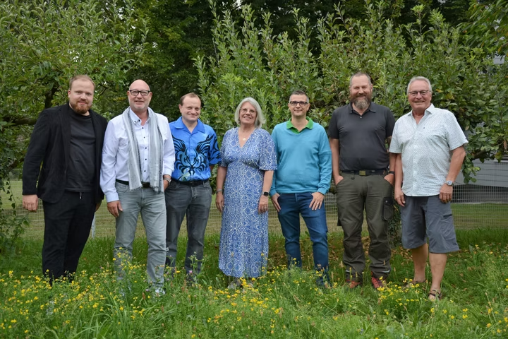 Das Organisationskomitee des Dorffest Niederhasli 2026